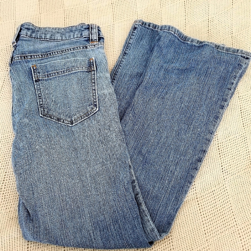 Gap Curvy Flare Light Wash Jeans, sz12R